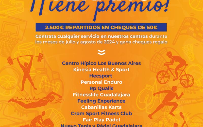 El DEPORTE en VERANO �Tiene premio! - Julio y Agosto 2024 -