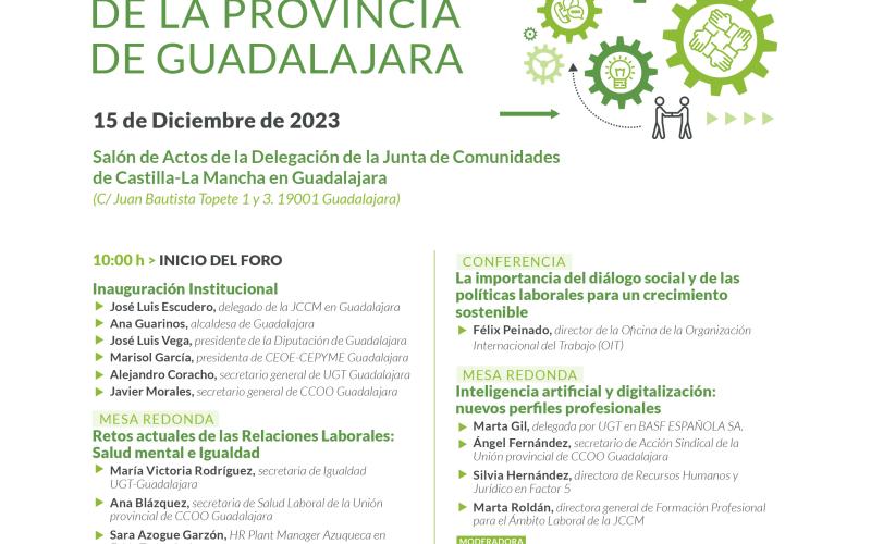 II Foro de Relaciones Laborales de la provincia de Guadalajara