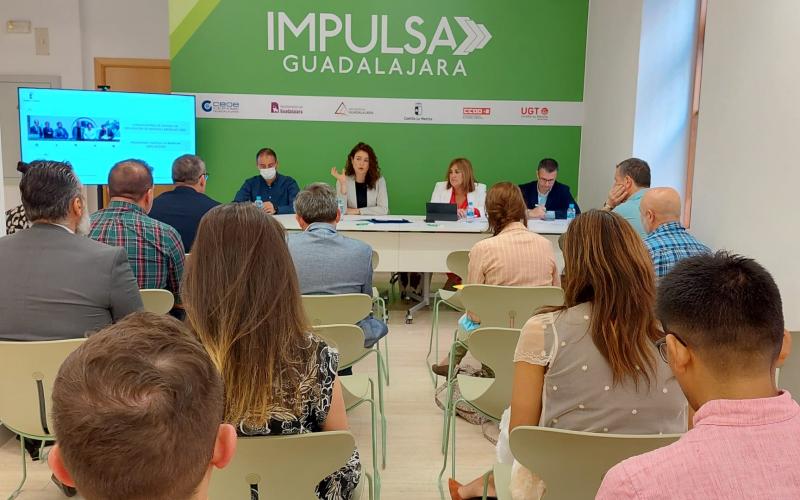 Pymes y aut�nomos de Guadalajara se informan sobre las ayudas de PRL de la Junta