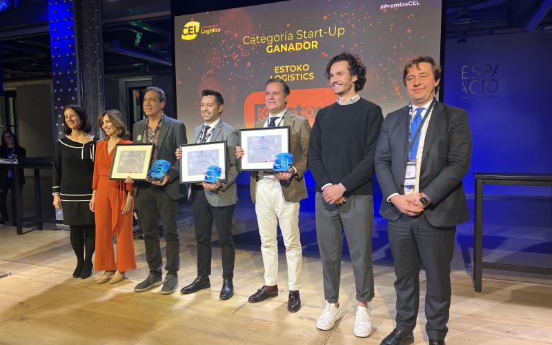 ‘Logistics Spain’, patrocinador del  premio CEL Start Up, galardona a ESTOKO