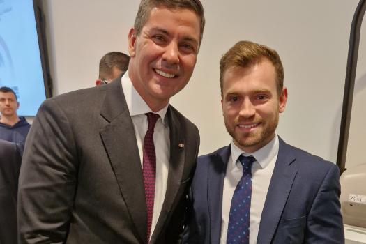 Impulsa Guadalajara presente en un encuentro empresarial con el presidente de la Rep�blica del Paraguay, Santiago Pe�a