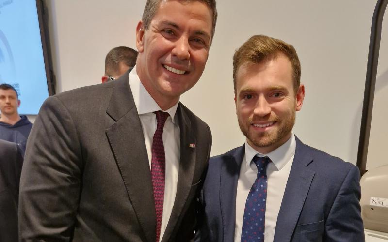 Impulsa Guadalajara presente en un encuentro empresarial con el presidente de la Rep�blica del Paraguay, Santiago Pe�a