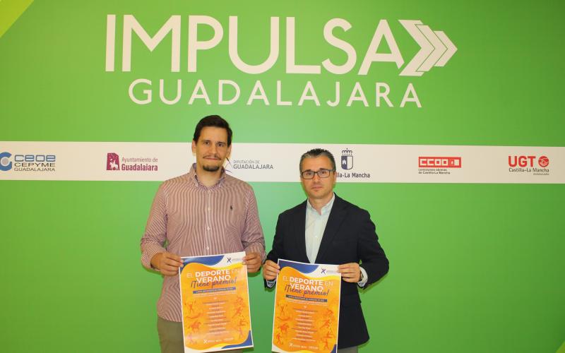 La Asociaci�n Provincial de Empresarios de Servicios de la Actividad F�sica y el Deporte de Guadalajara lanza su campa�a El deporte en verano tiene premio, de la mano de Impulsa Guadalajara