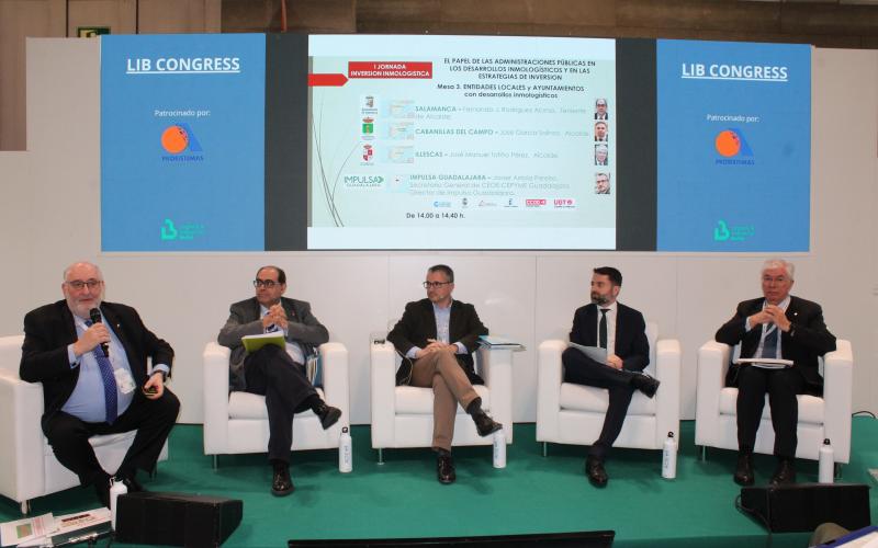 Impulsa Guadalajara presente en una mesa redonda de la Feria Logistics & Automation de Madrid