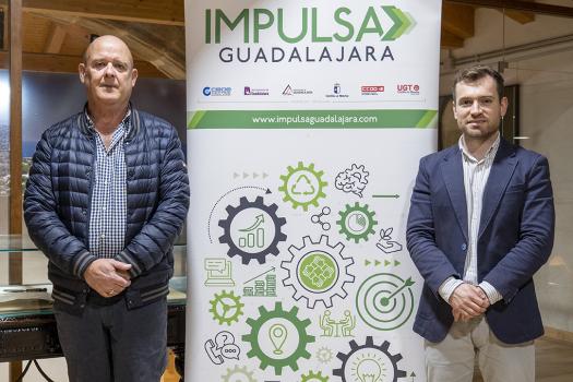 Almonacid de Zorita destaca su valioso patrimonio hist�rico y cultural, junto al crecimiento del pol�gono industrial El Retamar en una reuni�n mantenida con Impulsa Guadalajara