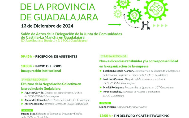 III Foro de Relaciones Laborales de la provincia de Guadalajara